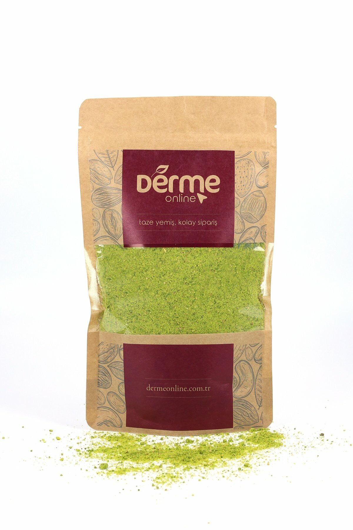 ANTEP FISTIĞI TOZ | ÇEKİLMİŞ BOZ FISTIK 100 Gram