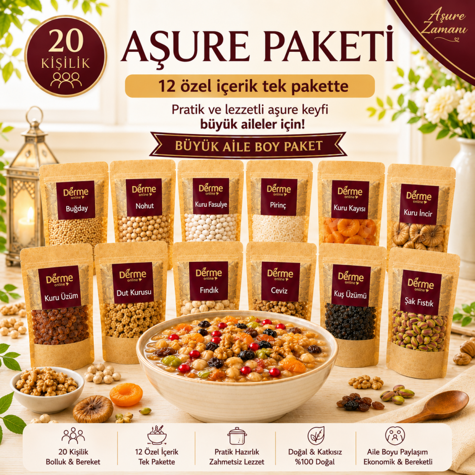 Aşure Paketi ( Büyük Paket )