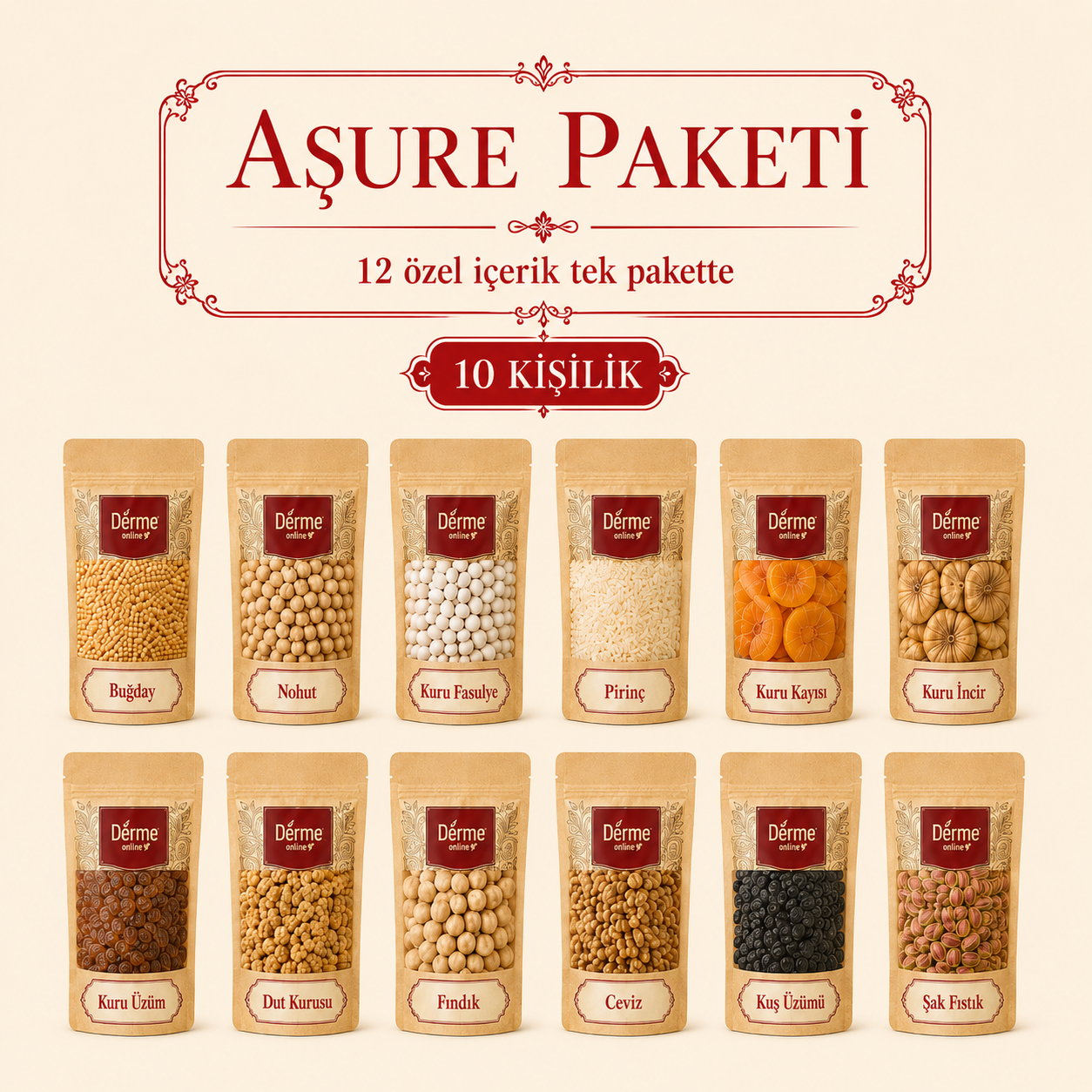 Aşure Paketi ( Büyük Paket )