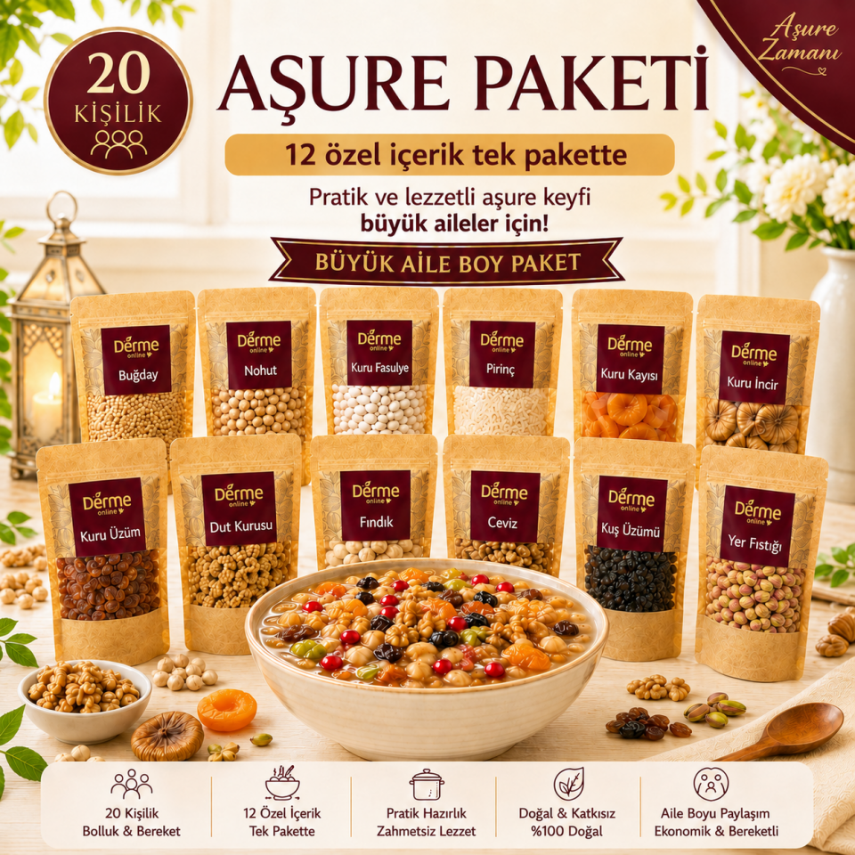 Aşure Paketi - Büyük Paket
