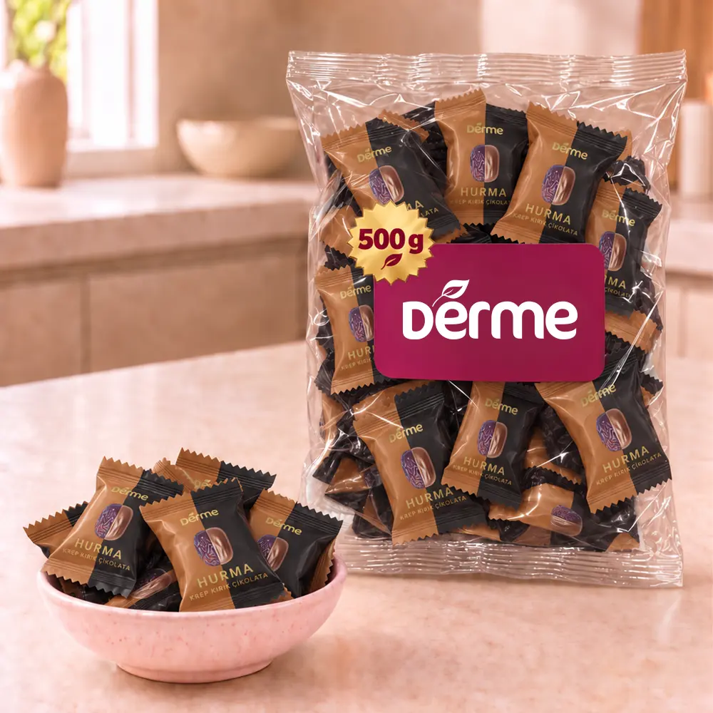 Hurma - Kıtır Çikolata Kaplı Fındık Krema Dolgulu - 500 g