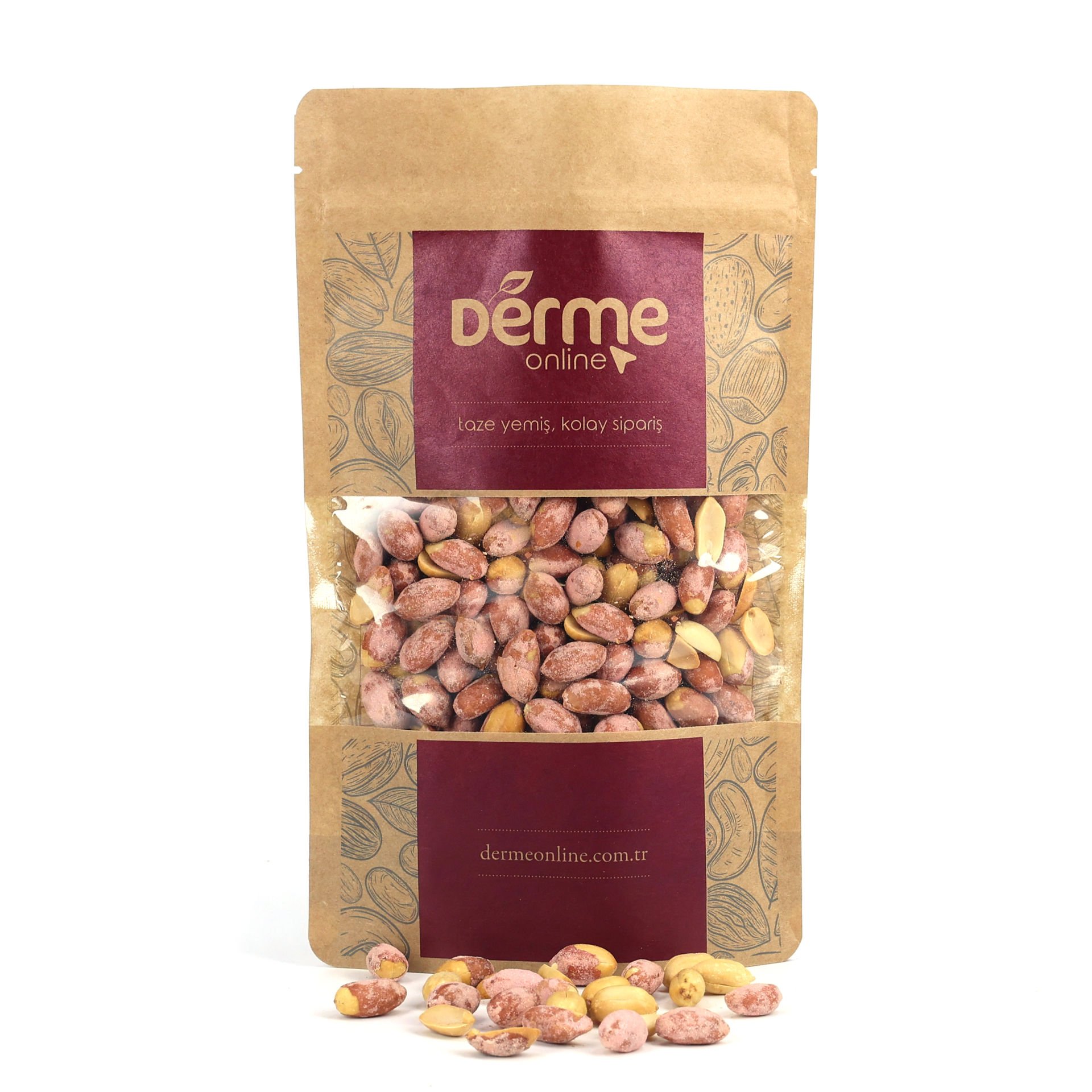 YER FISTIK İÇİ TUZLU JUMBO 800 Gram