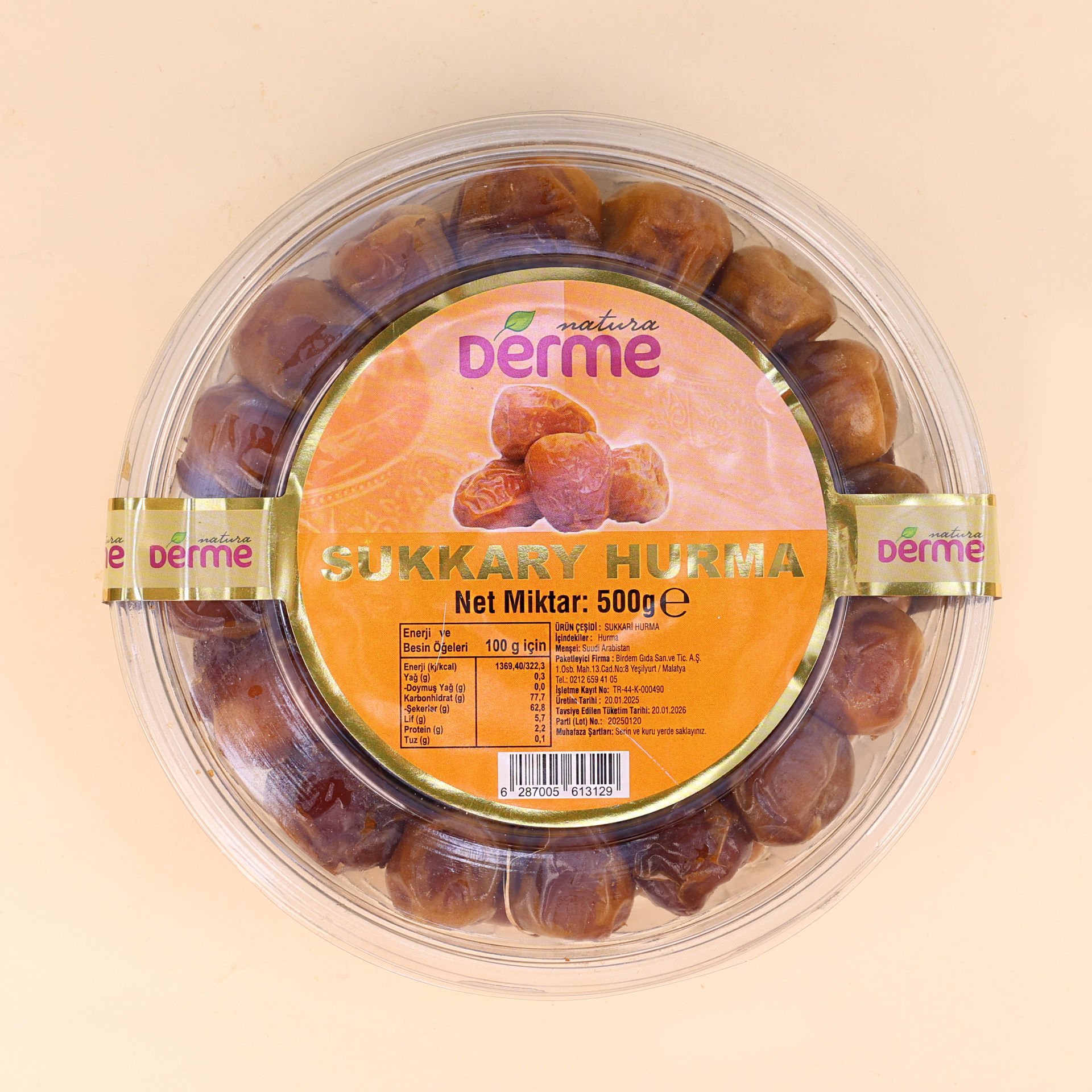 Hurma Sukkari - Yaş Hurma 500 Gram
