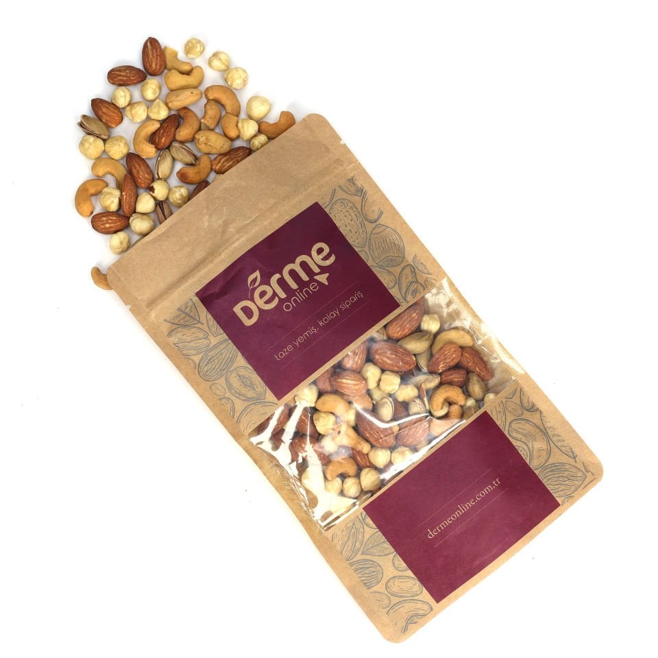 Karışık Kuruyemiş Gold (Antep Fıstığı, Fındık, Badem, Kaju)