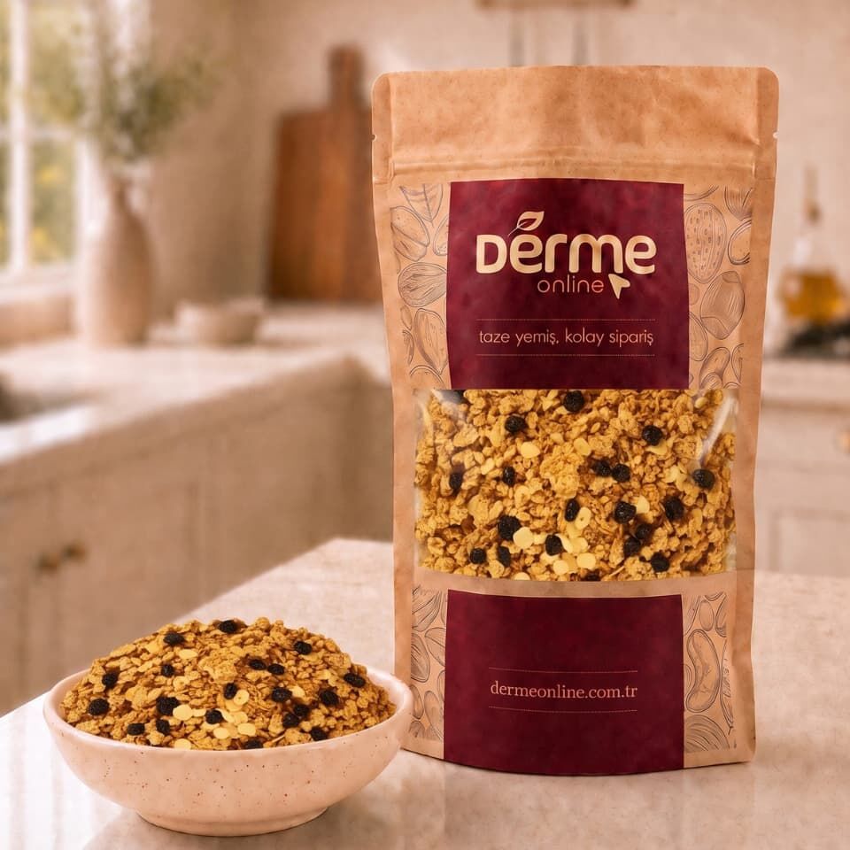 Granola Çikolata - Fındık - Gojiberry