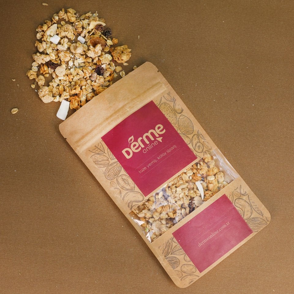 Granola Çikolata - Badem - Blueberry 500 Gram