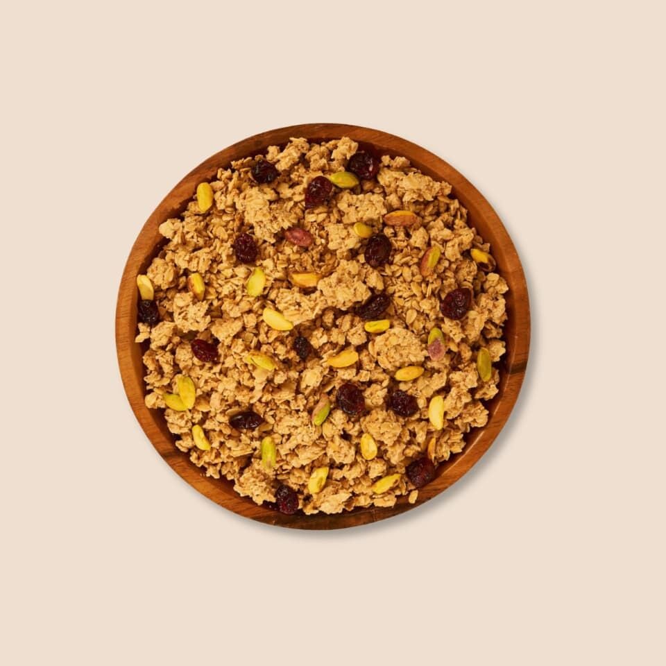 Granola Çikolata -  Antep Fıstık -  Cranberry