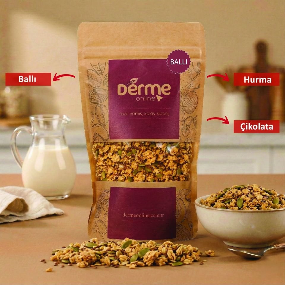 Ballı Granola Kabak Çekirdeği ve Tohumlar