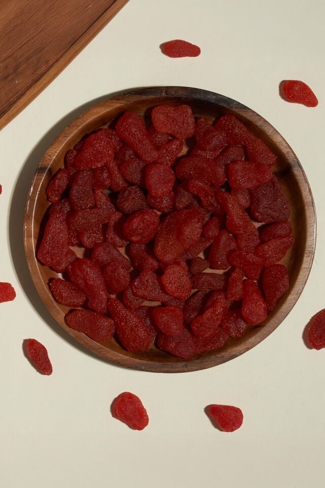 Çilek Kurusu-Kuru Çilek Tane 750 Gram
