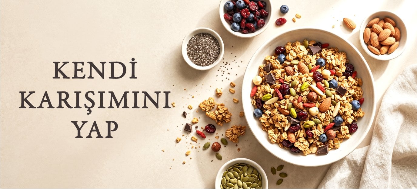 Kendi Granola Karışımını Hazırla