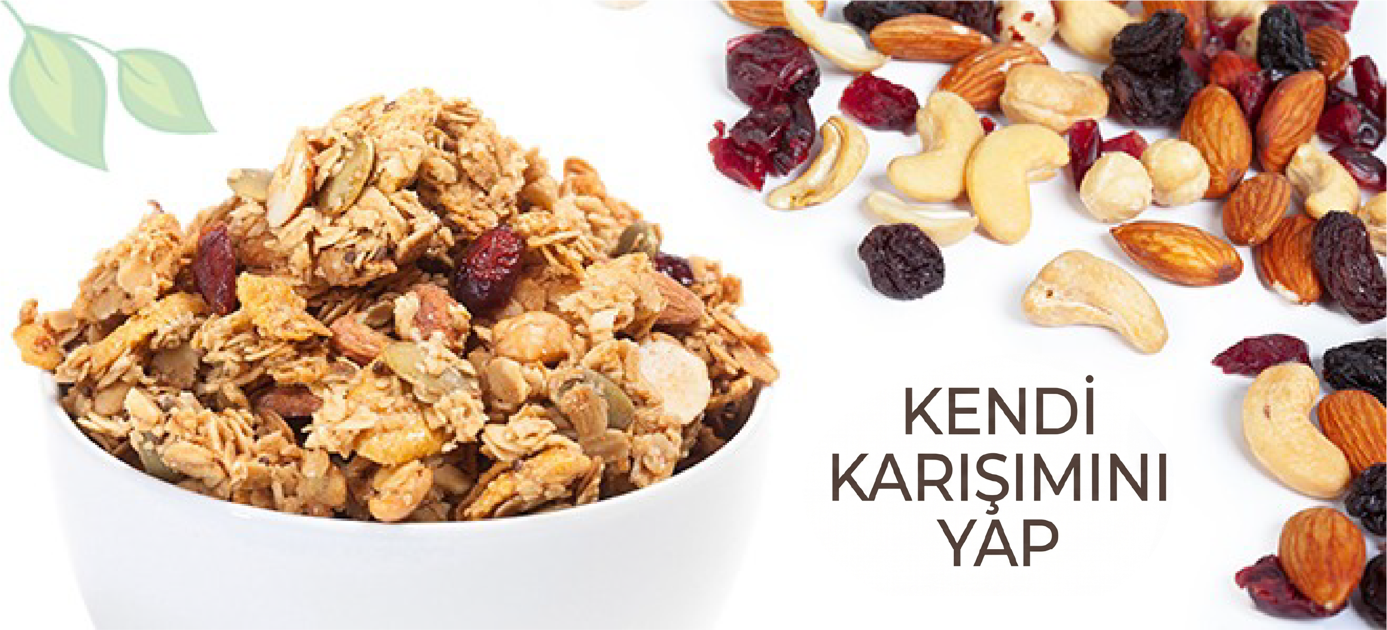 Kendi Granola Karışımını Hazırla